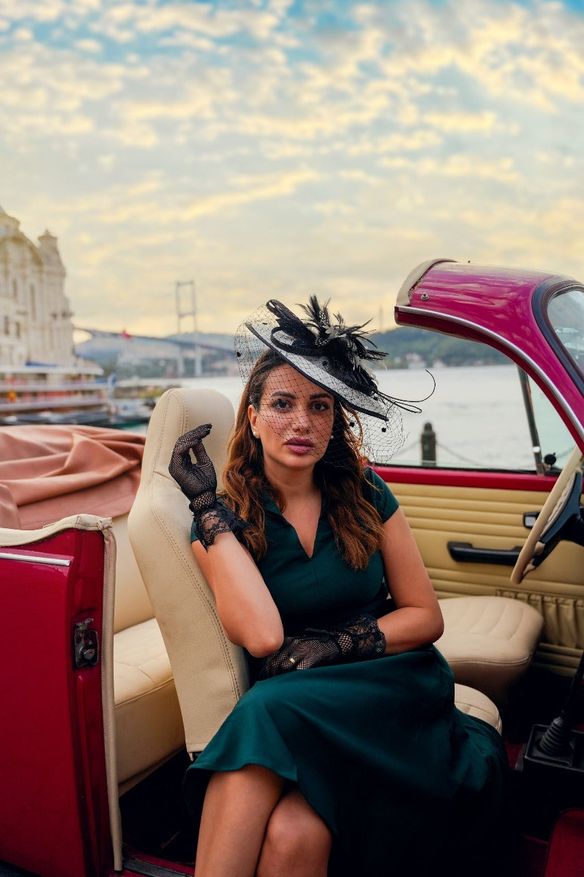 The Emerald Velo Midi