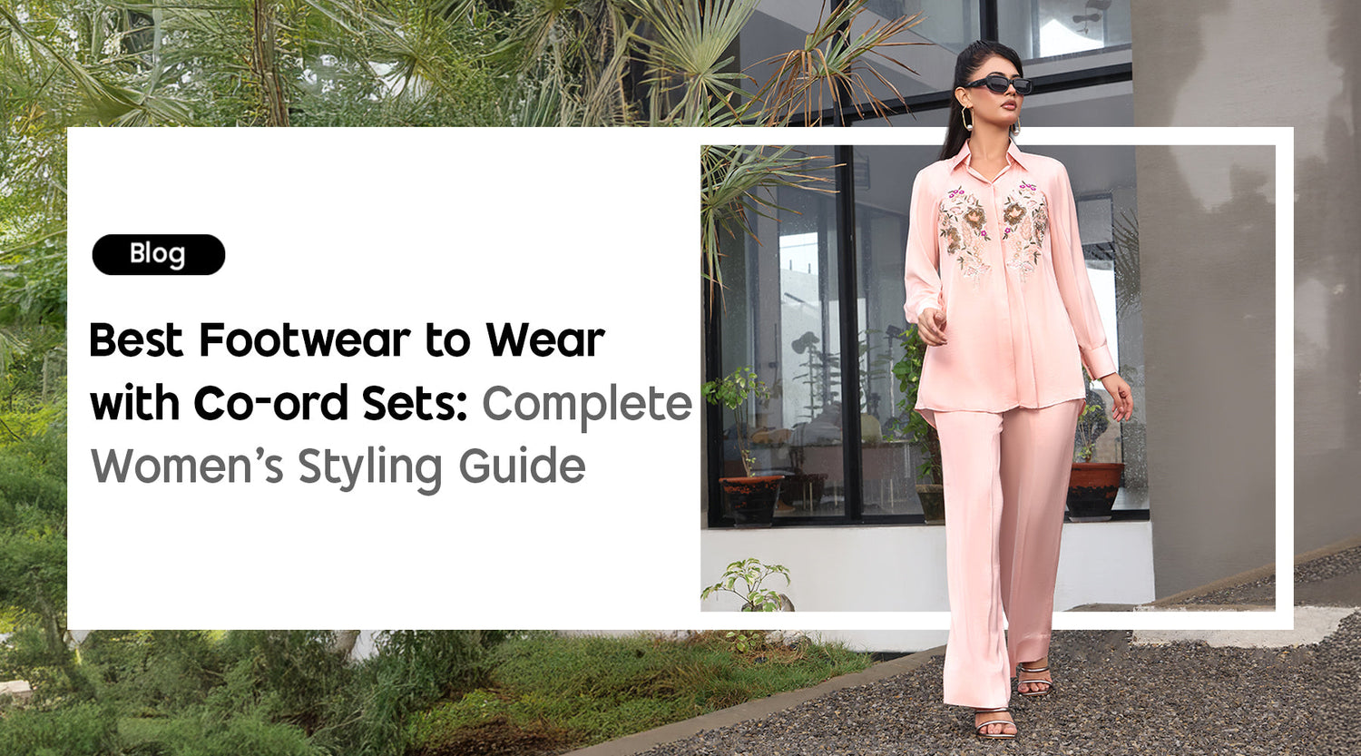 Best Footwear to Wear with Co-ord Sets