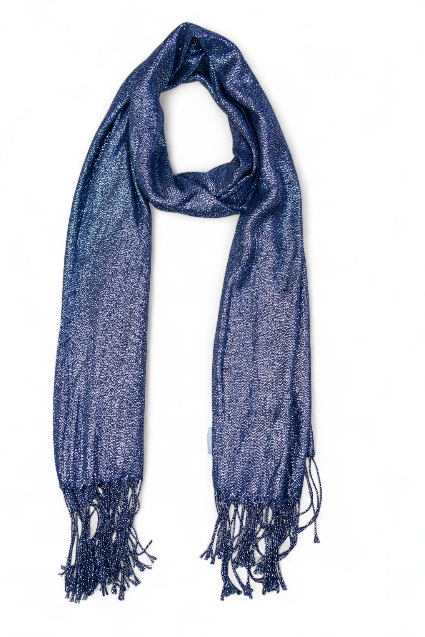 Azure Gleam Scarf