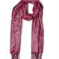 Crimson Sheen Scarf 