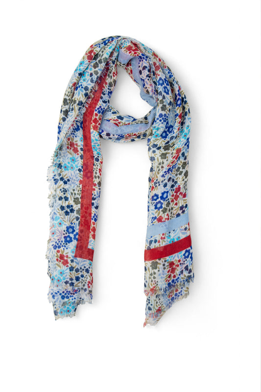 Floral Mosaic Scarf 