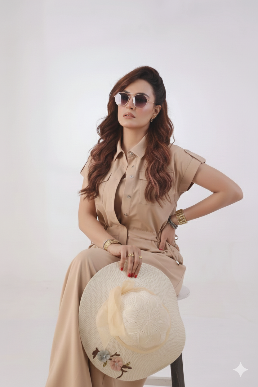 The Sandy Trench Dress
