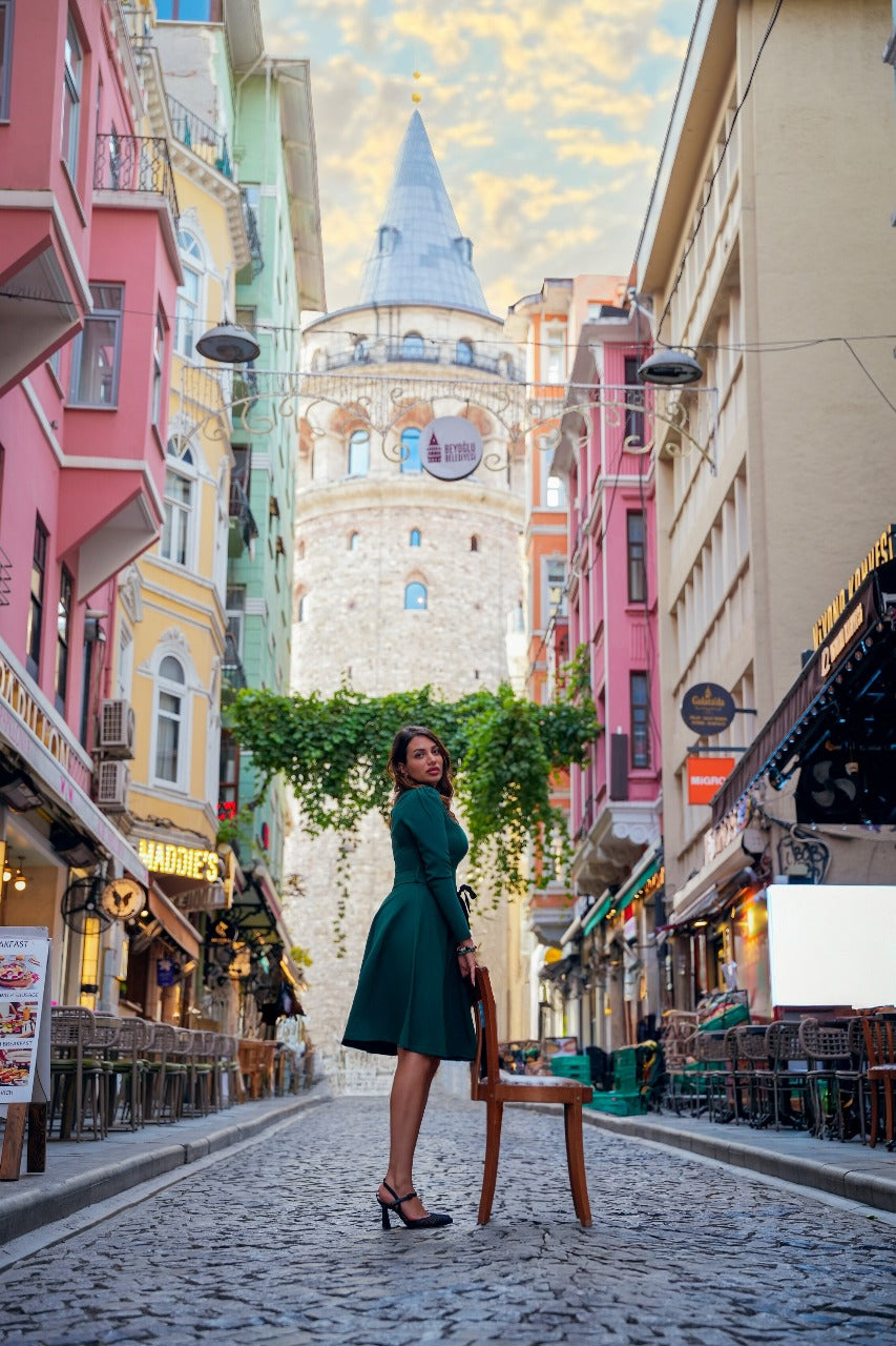 The Forest A-line Midi